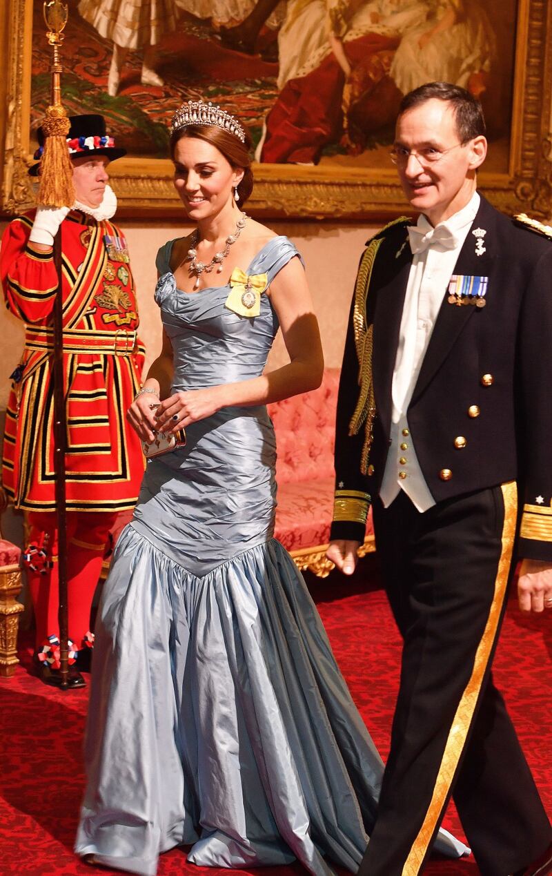 Kate Middleton con la tiara di Diana: foto 2