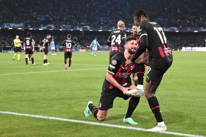 Giroud e Leao