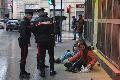 Blitz degli ambientalisti davanti al Mef 7