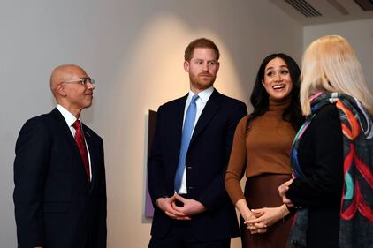 Il Principe Harry, l'amore con Meghan Markle in foto 10