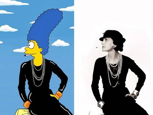 Marge Simpson ripercorre la storia della moda