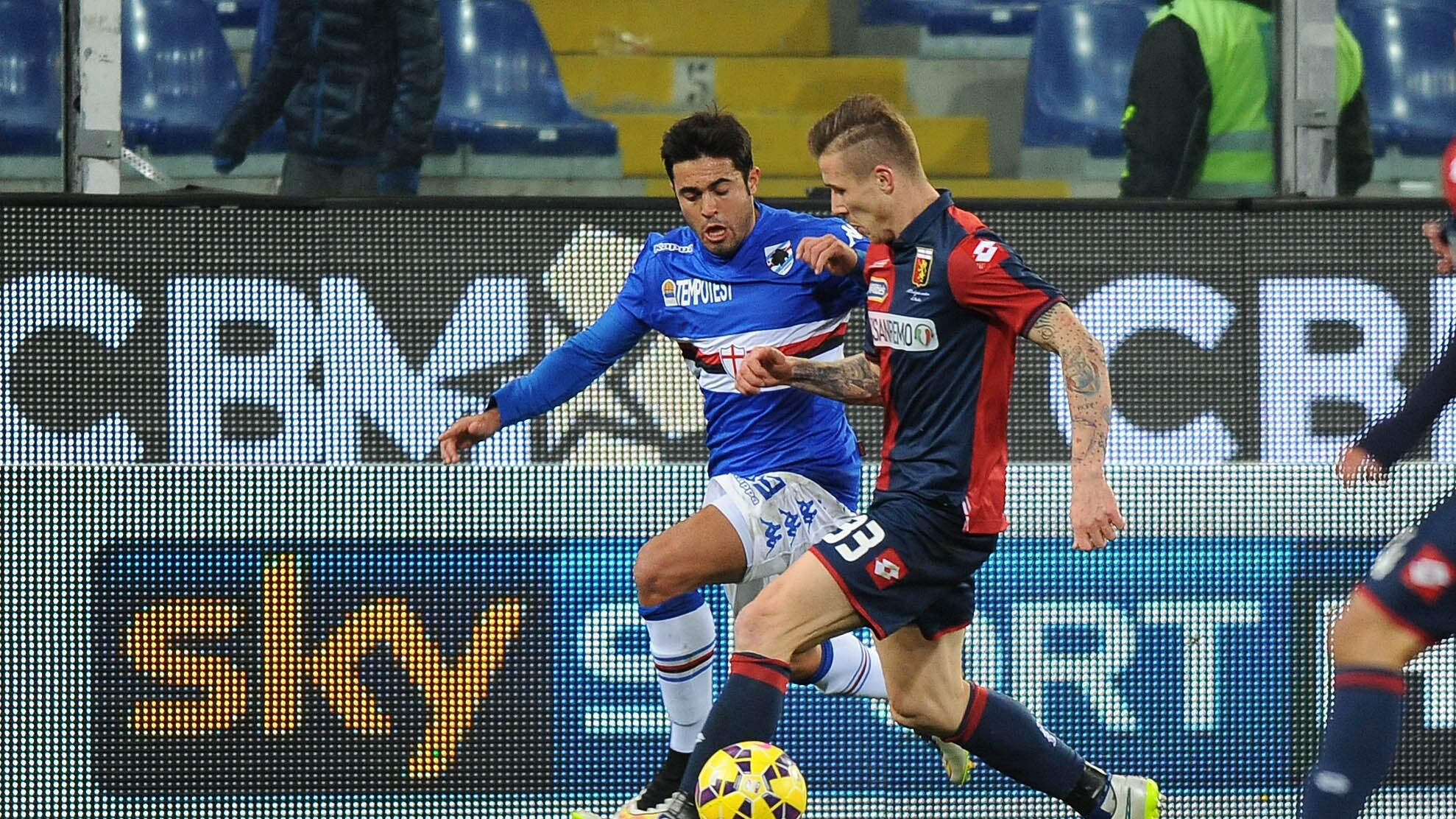Samp-Genoa, spettacolo e orrori in parità