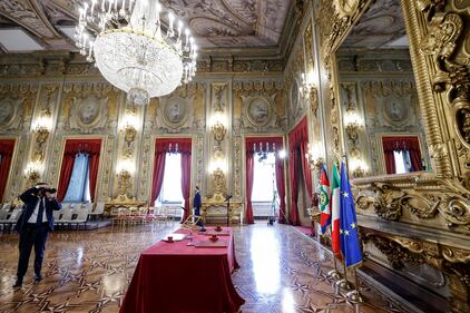 Giuramento del governo al Quirinale 7