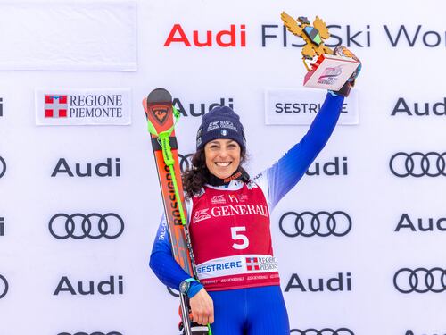 Federica Brignone vince la coppa del mondo di sci