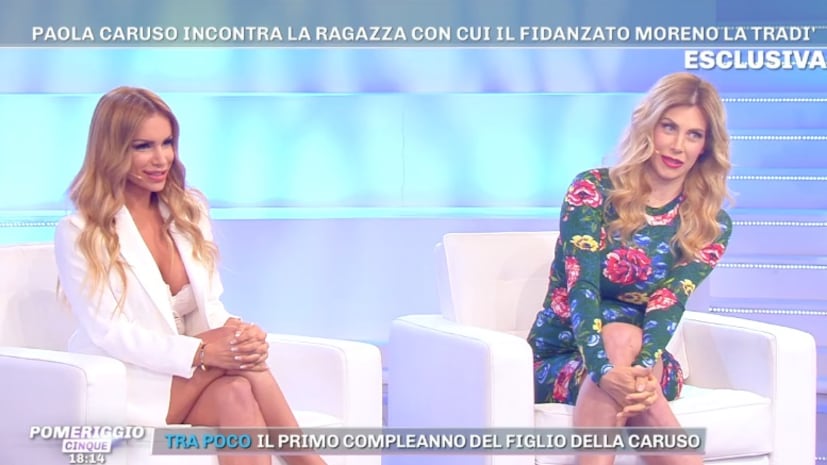 Veronica Graf ammette: "Ho dormito con Moreno quando stava con la Caruso"