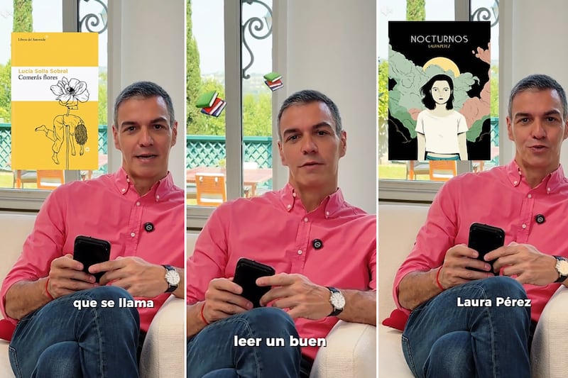 “Vi consiglio tre libri…”. Dopo la playlist musicale, Sanchez torna sui social con le letture estive
