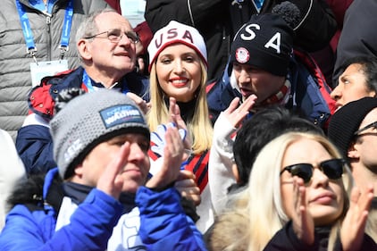 Ivanka Trump a PyeongChang per la chiusura dei Giochi 9