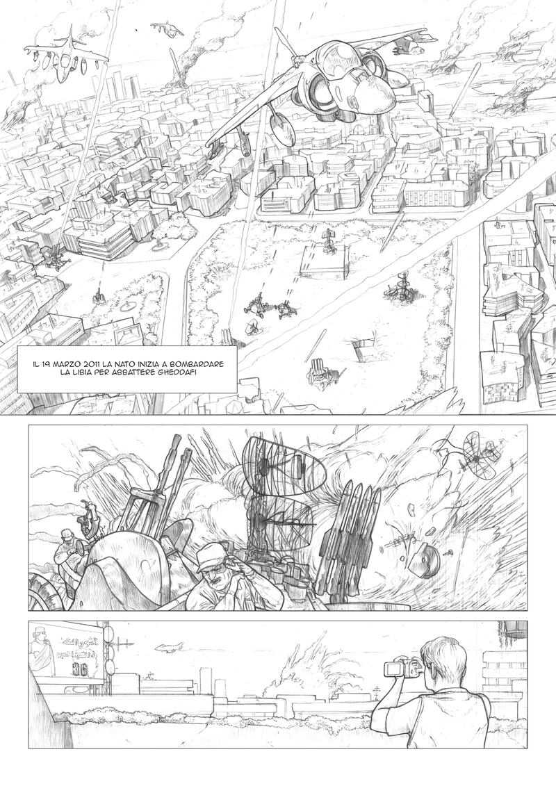 Le immagini inedite del fumetto di Biloslavo  9