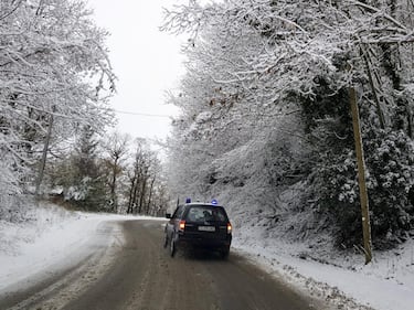Neve e gelo sui Castelli romani 11