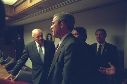 11 settembre 2001, ecco le foto mai viste della Casa Bianca 10