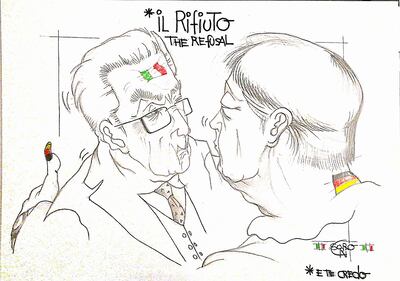 La vignetta del giorno: il gran rifiuto di Berlino 1
