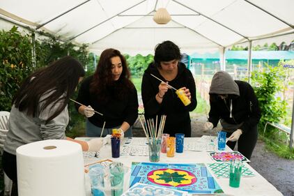 Milano, realizzato il murale di 500 azulejos 1