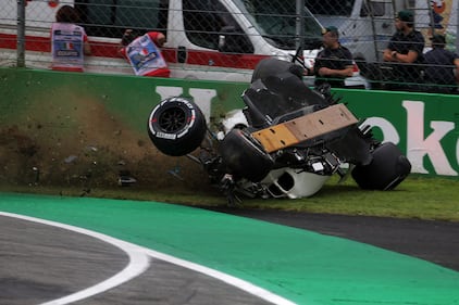 Formula Uno, Monza: la sequenza del terribile incidente di Ericsson 13