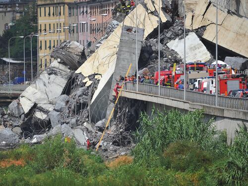 Crollo del ponte, indagate dieci aziende fantasma