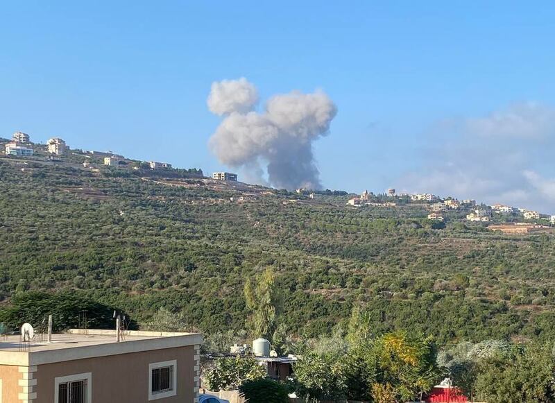 L'attacco preventivo delle Idf nel Libano meridionale 1