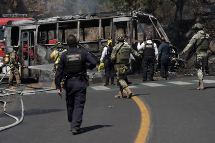 Scontri in Messico dopo l'uccisione di "El Mecho" - FOTO 7