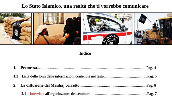 Il documento dell'Isis per i musulmani italiani: "Accorrete al Califfato"