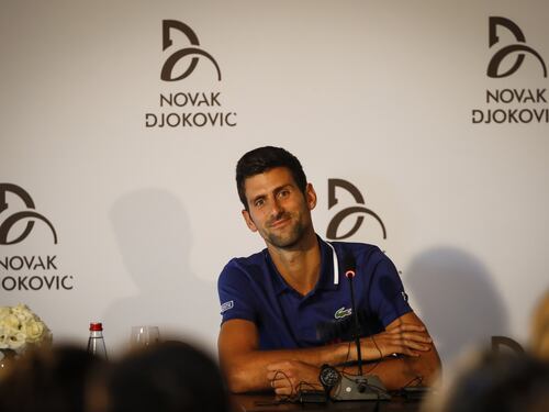 Tennis, Djokovic: ''Di nuovo numero uno? Merito di Fiorello''