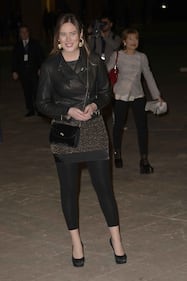 Chiodo, leggins e tacchi alti: la Boschi "conquista" Veltroni 3