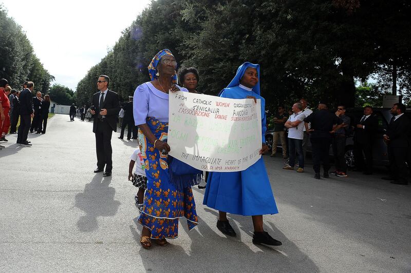 Fermo, i funerali di Emmanuel Chidi Namdi 3