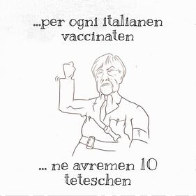 La vignetta del giorno: la Merkel spiega il perché del così basso  numero di dosi vaccino per l Italia 1