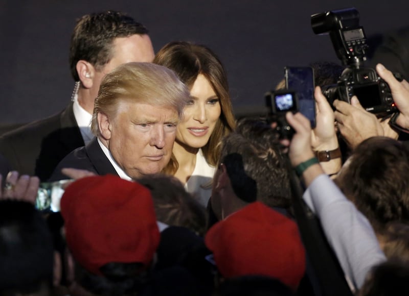 Milly D'Abbraccio e Donald Trump, immagini 8