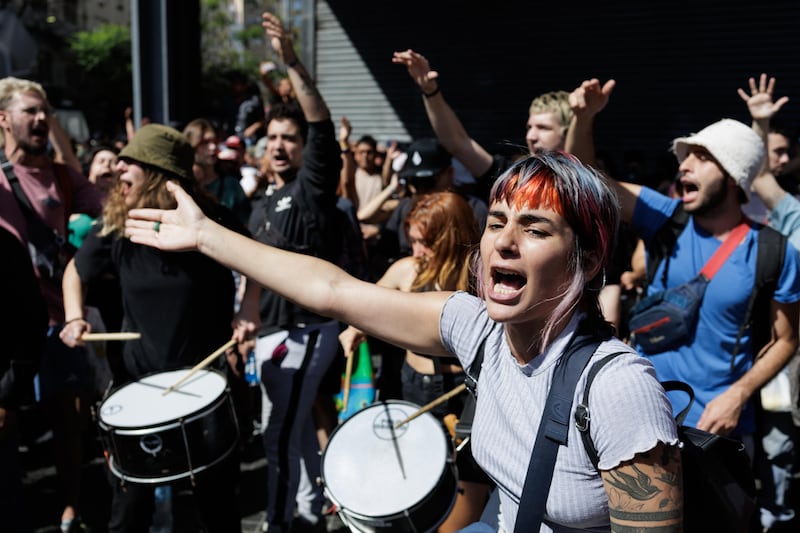Le proteste a Buenos Aires contro il presidente Javier Milei 3