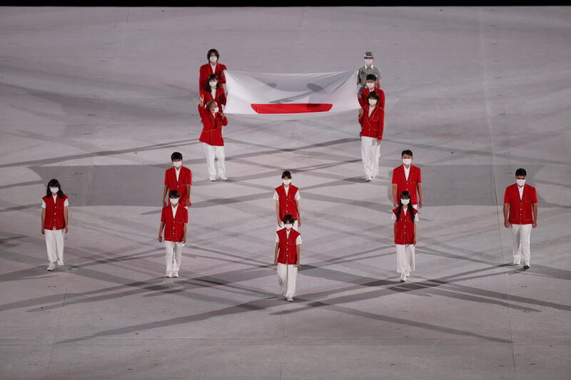 Cerimonia di apertura Tokyo 2020 3