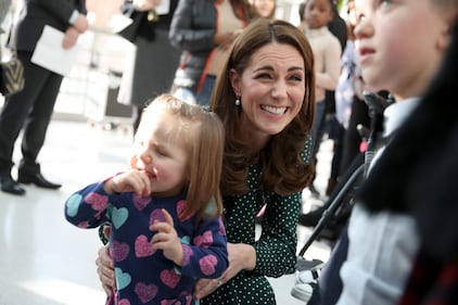 Kate Middleton e il Principe William con i bimbi in ospedale: foto 5