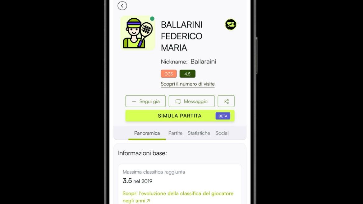 TennisTalker, la piattaforma tech per tutti i tennisti