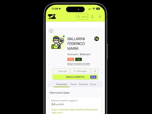 TennisTalker, la piattaforma tech per tutti i tennisti