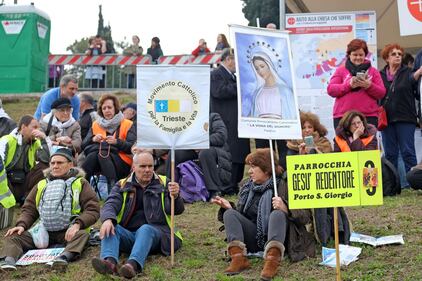I manifestanti al Family Day 20