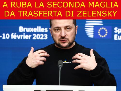 La satira del giorno. A ruba la seconda