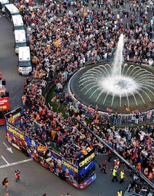 Ecco i festeggiamenti dei grandi club europei di calcio 19