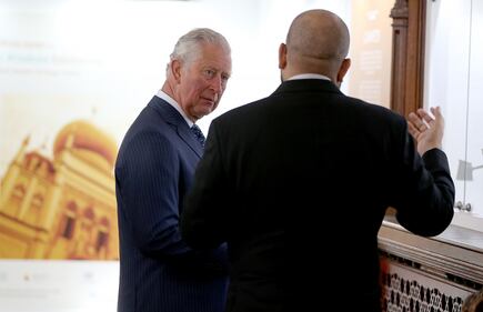 Il Principe Carlo in visita al British Muslim Heritage Centre 1