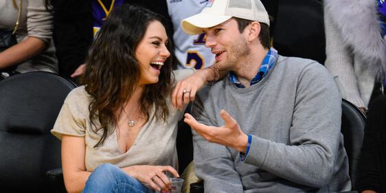Ashton Kutcher e Mila Kunis sexy insieme 5