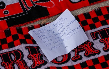 Il tributo a Franco Baresi