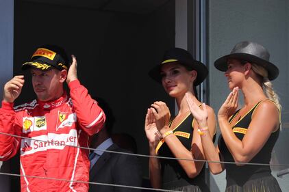 Gp Ungheria, il siparietto hot sul podio 3