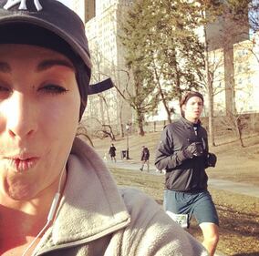 La runner corteggiatrice: selfie con gli atleti più belli 6