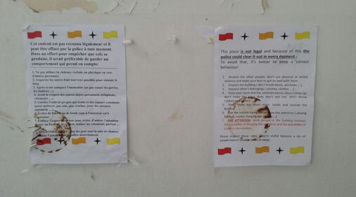 Biella, le foto dello stabile occupato dagli immigrati 11