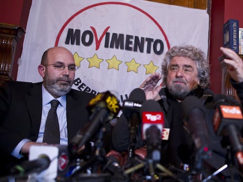 Vito Crimi dalla Corte d'Appello a Palazzo Madama