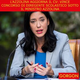 Ecco la satira del giorno. L'Azzolina aggiorna il CV 1
