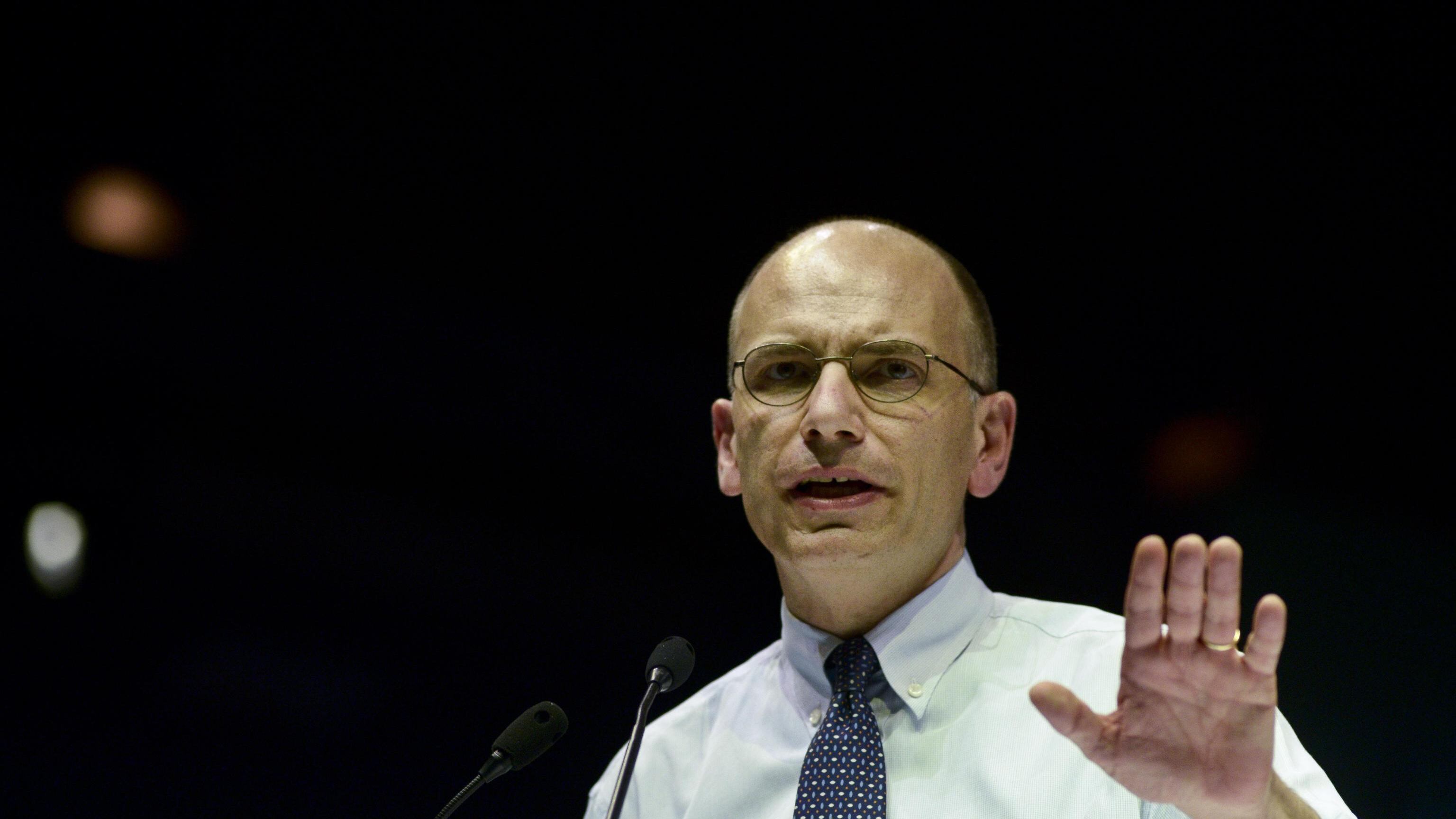 Letta: "L'Europa non è solo quella dei numeri"