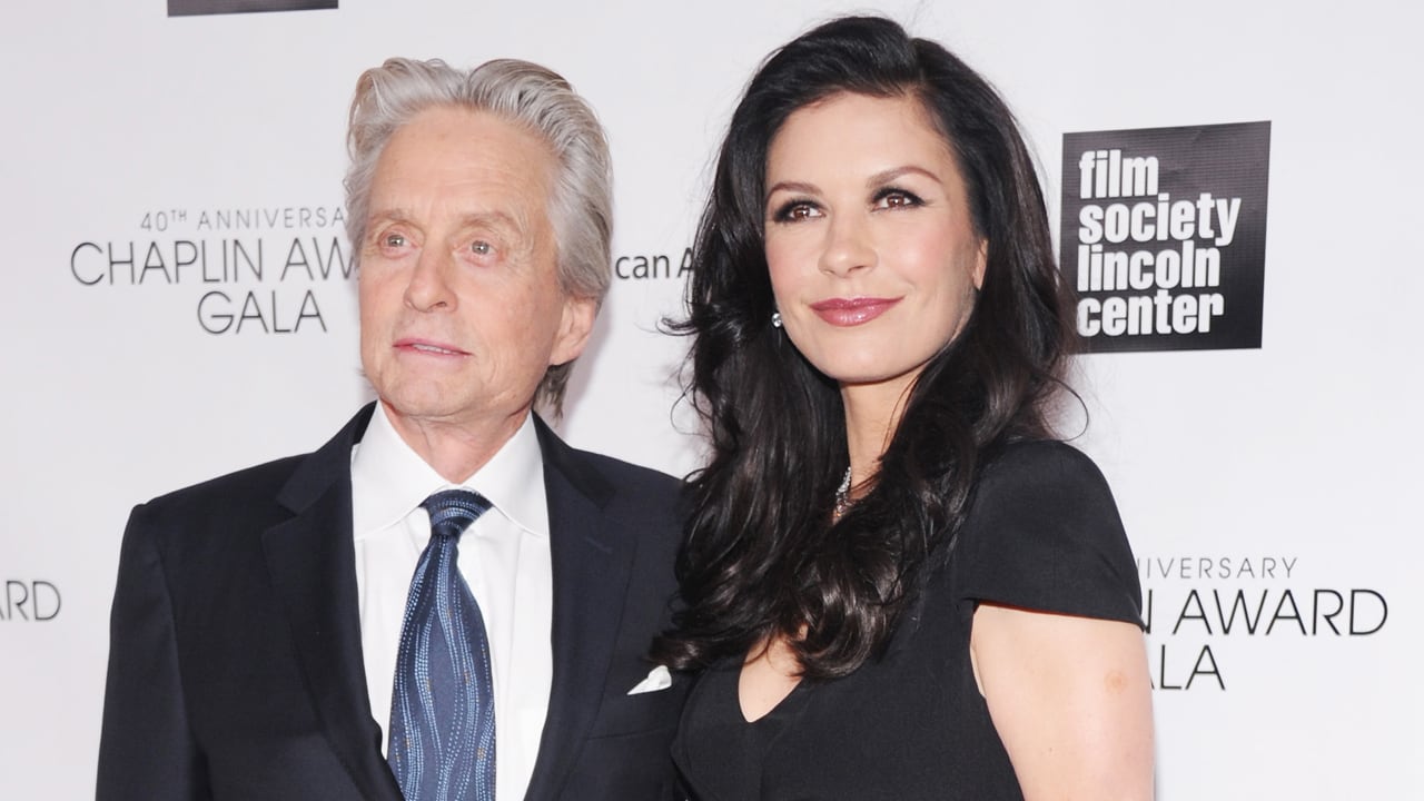 Catherine Zeta Jones: “Michael Douglas sta bene dopo il cancro”