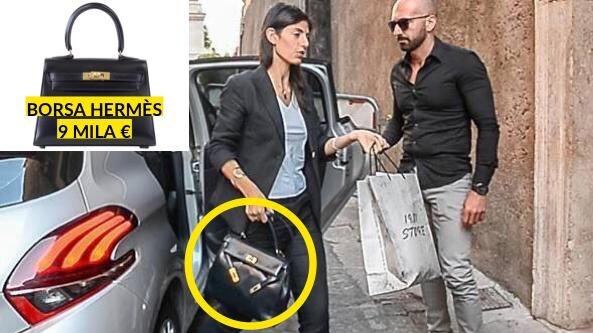 La Raggi attacca l'opposizione per le borse. La sua costa 2mila euro