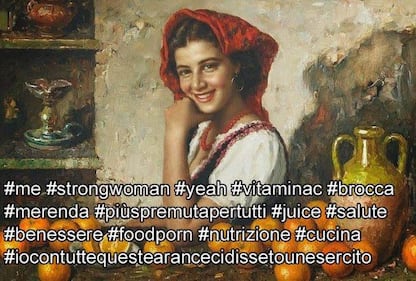 Se i quadri avessero Instagram: gli hashtag più divertenti 6