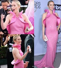 Il vestito "vagina" di Emily Blunt 8