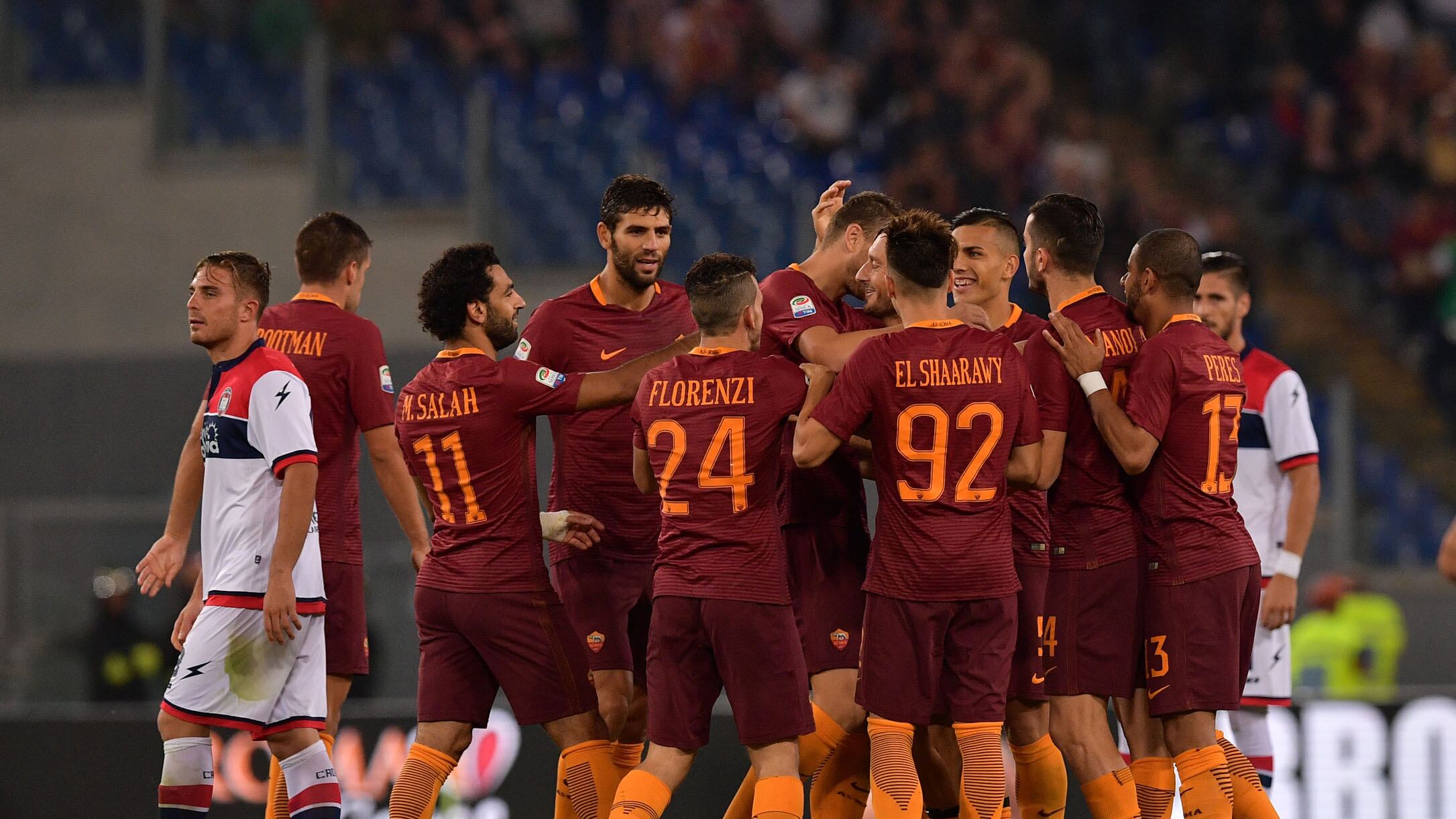 La Roma non fa la stupida e si allena con il Crotone