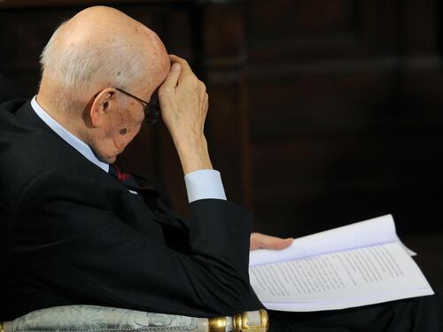 Napolitano al Corriere: "Complotto? Fumo, solo fumo"