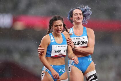 La storica tripletta azzurra nei 100 metri femminili alle Paralimpiadi di Tokyo 9